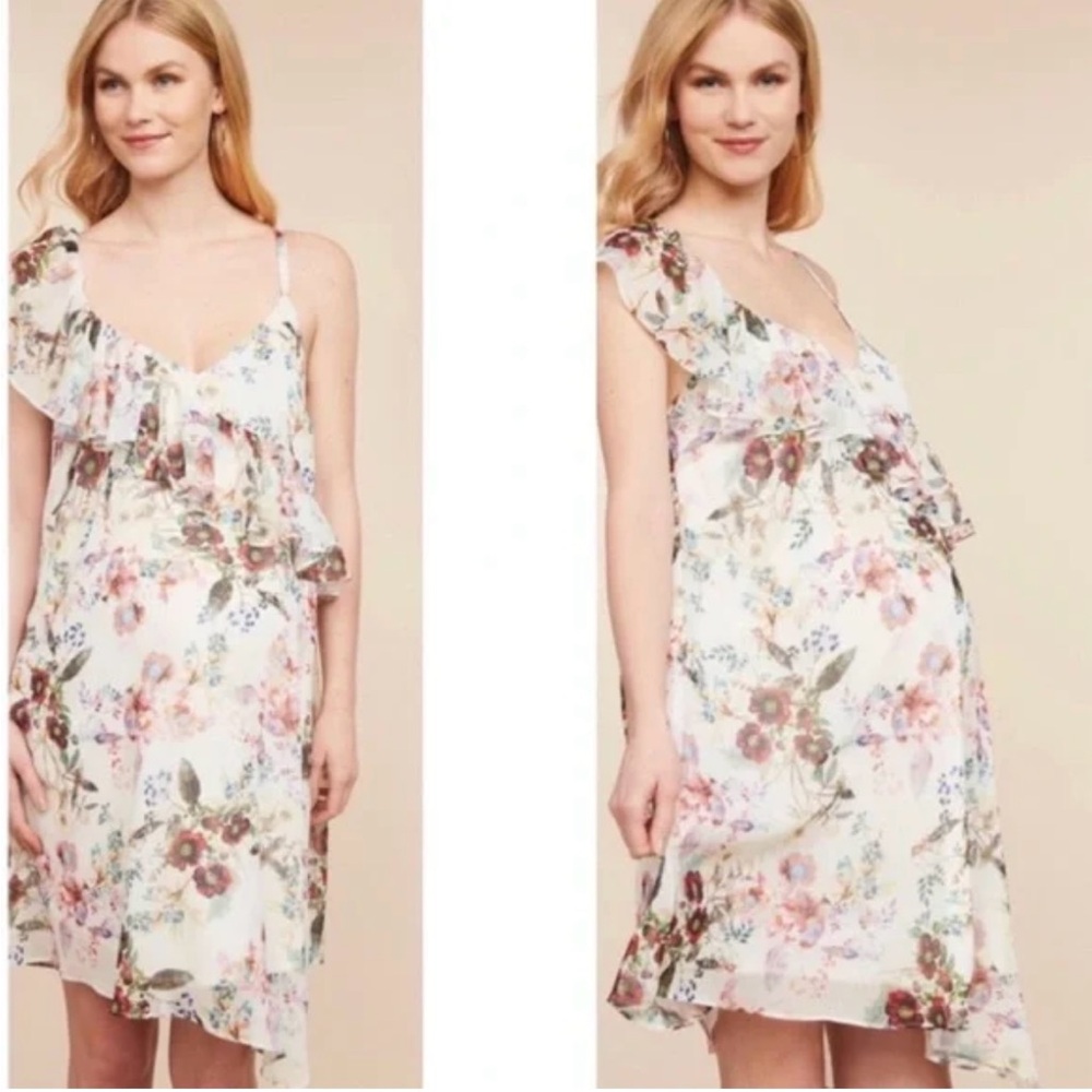 Jessica Simpson Maternity Asymmetrical Dress Large